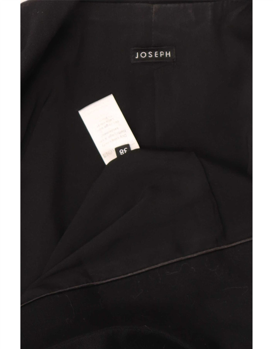 Sacou pentru femei Joseph cu 1 nasture IT 38 XS Lână virgină neagră
