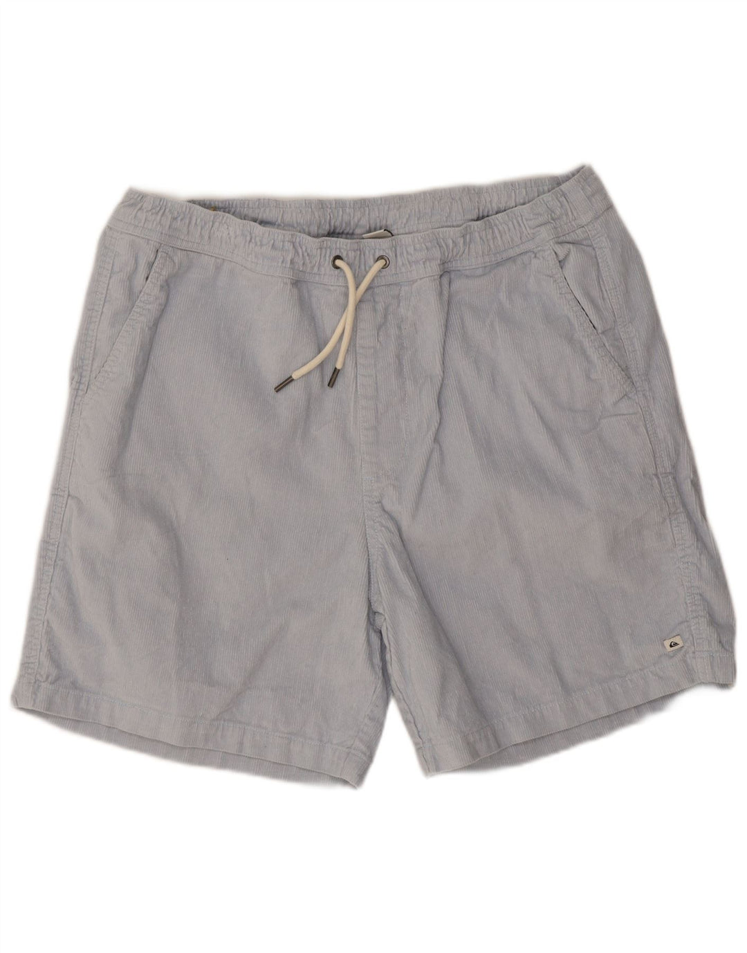 Pantaloni scurți din velur Quiksilver pentru bărbați, mediu W32, bumbac albastru