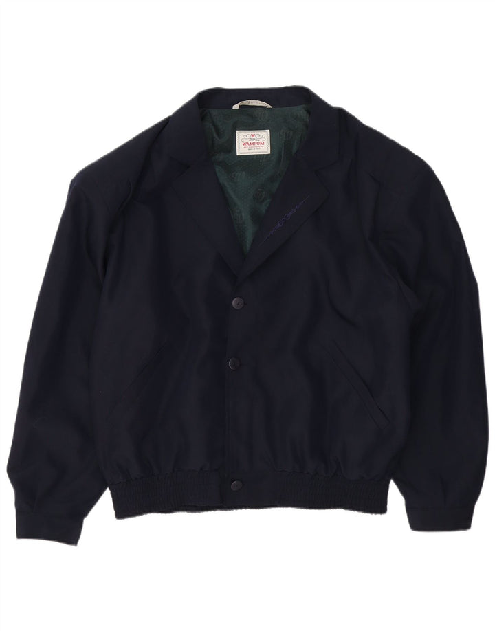 Jachetă bomber pentru bărbați Wampum UK 42 XL, bleumarin, viscoză