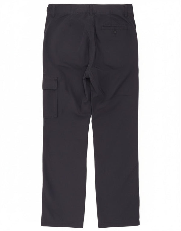 Pantaloni cargo drepti pentru femei Slam IT 44 Medium W32 L35 Bumbac bleumarin