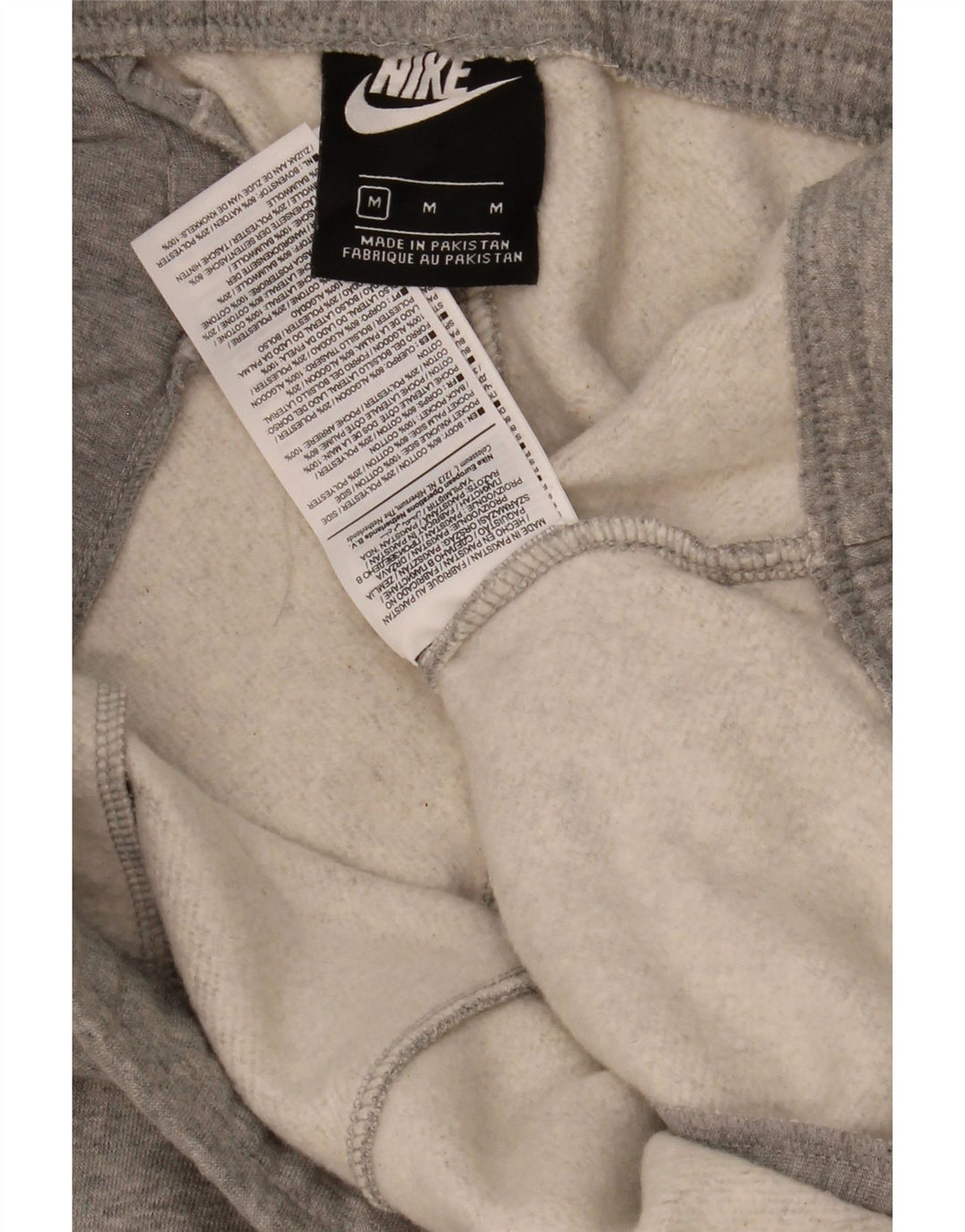 Pantaloni de trening Nike pentru bărbați Joggeri din bumbac gri mediu