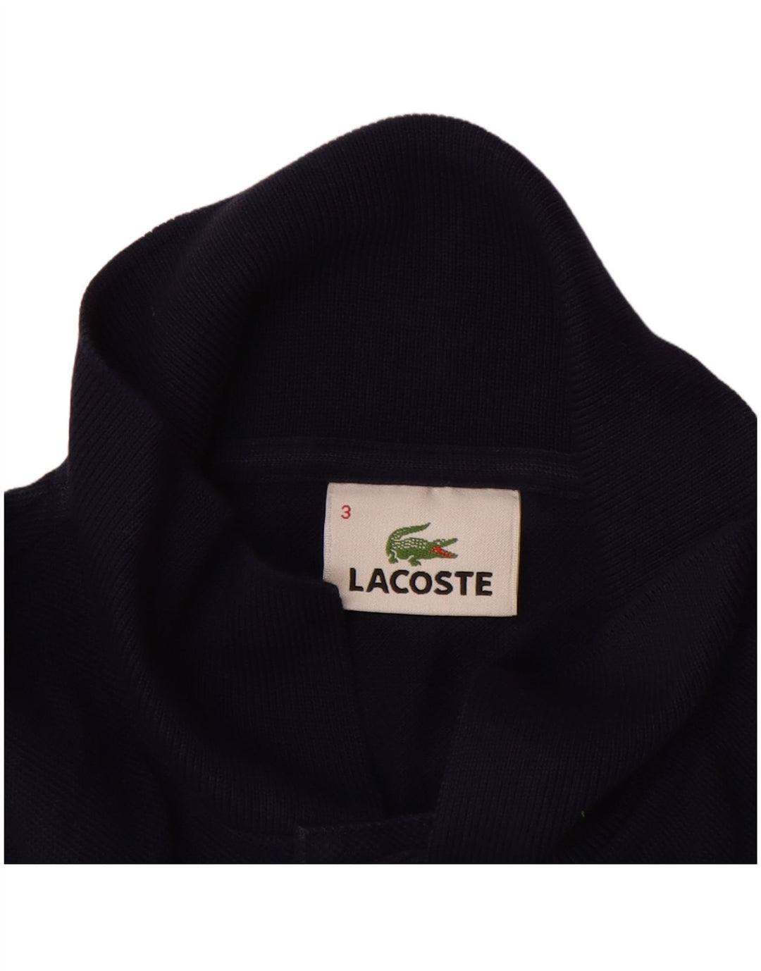 Tricou polo pentru bărbați LACOSTE Mărimea 3 Bumbac bleumarin mic