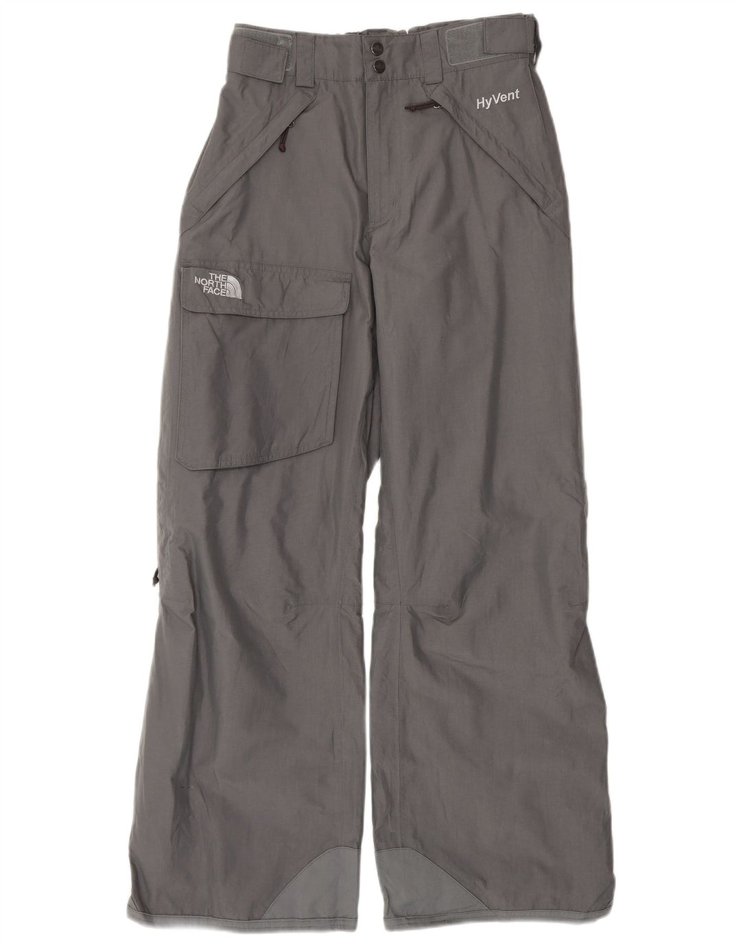 Pantaloni de schi The North Face Hyvent pentru bărbați, nailon, gri mici