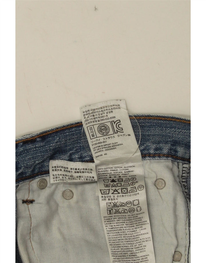 Blugi drepti pentru bărbați LEVI'S W32 L26 Bumbac albastru