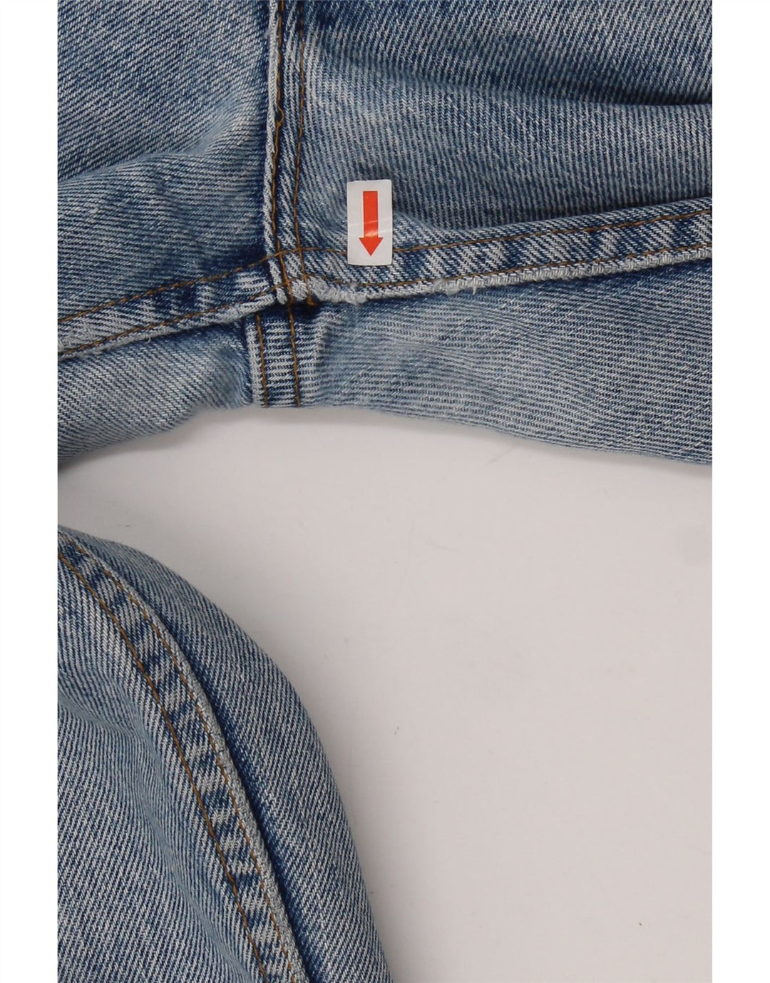 Blugi tăiați pentru femei Levi's 512 Tapered Slim Fit W28 L25 Albastru