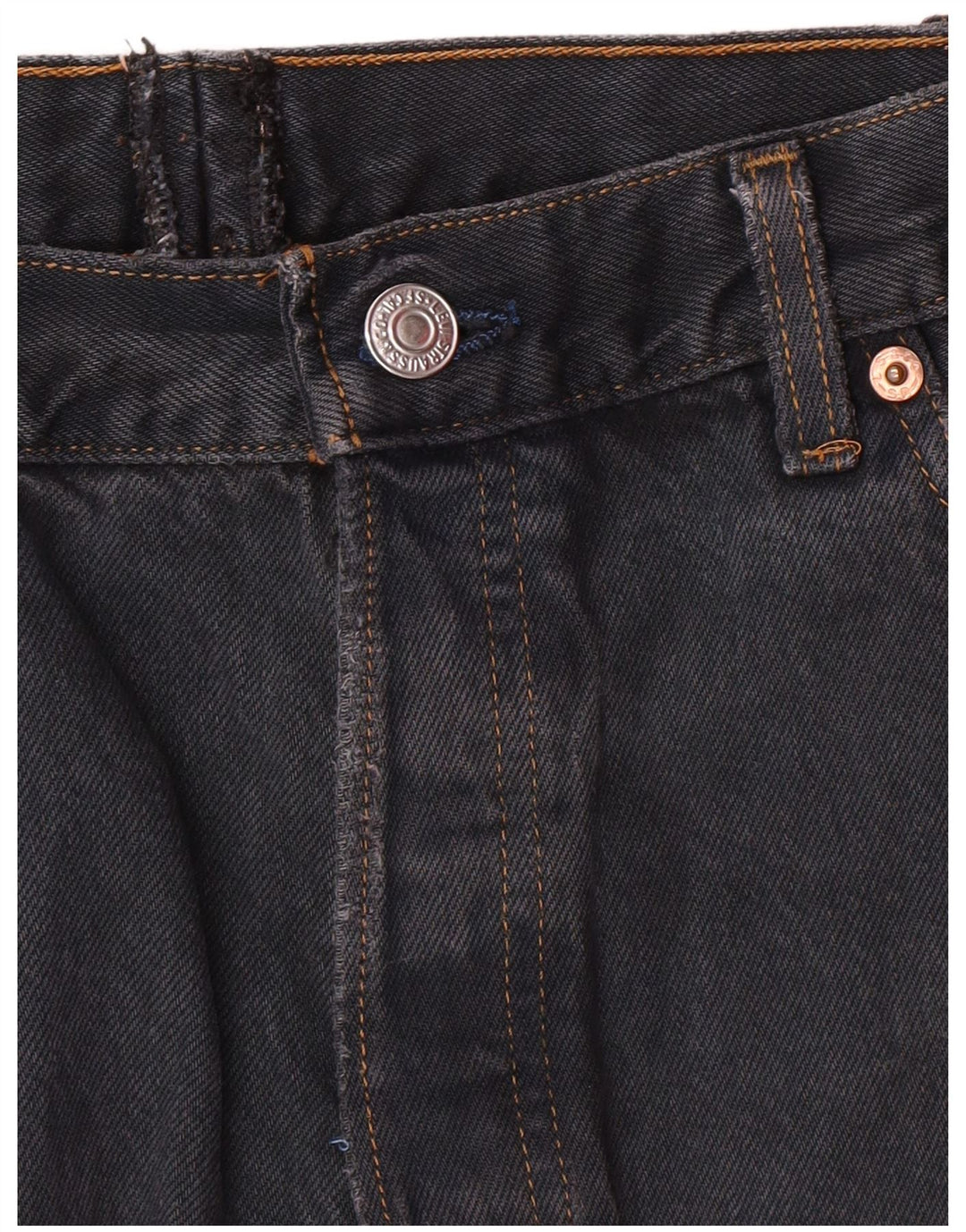 Fusta de blugi pentru femei LEVI'S W28 Gri mediu