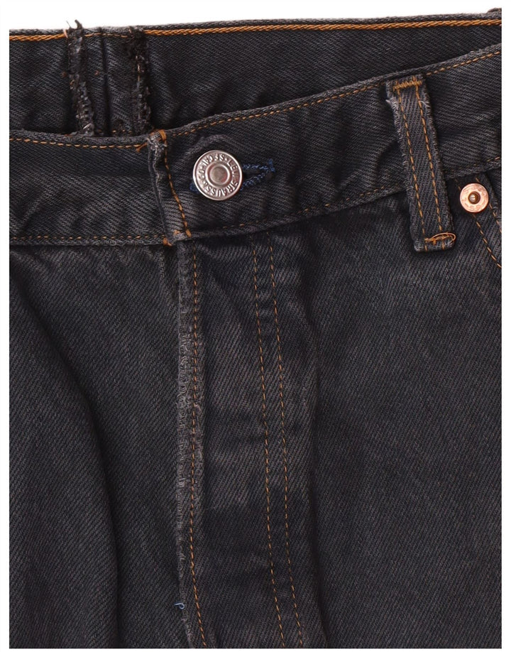 Fusta de blugi pentru femei LEVI'S W28 Gri mediu