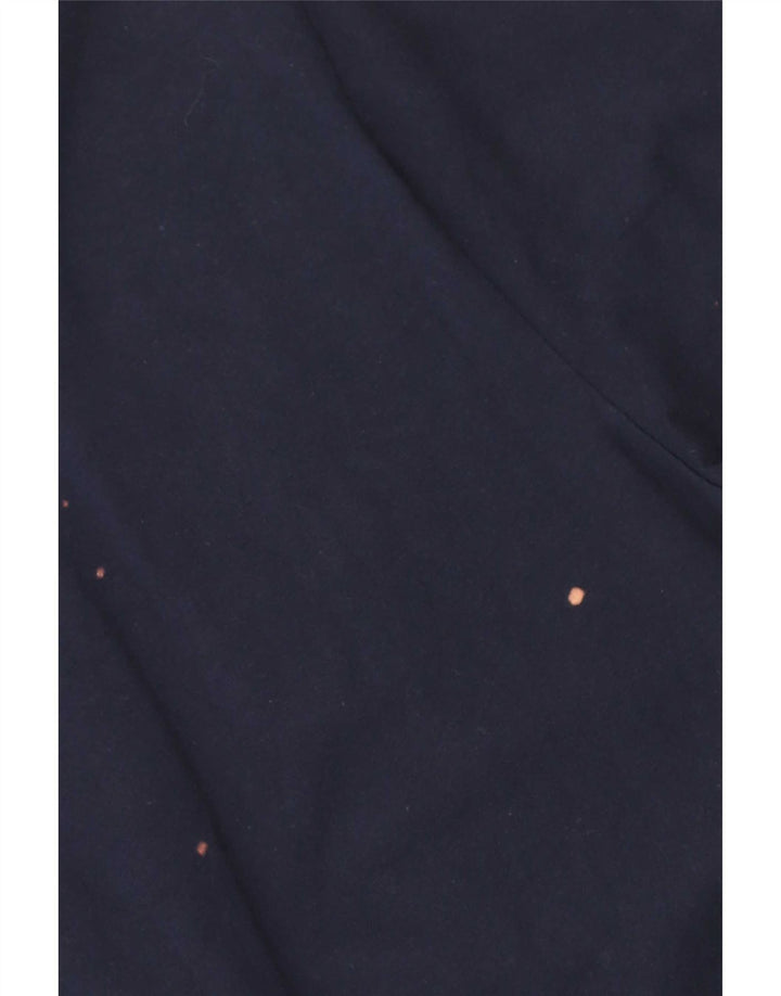 Tricou grafic pentru bărbați Levi's Top mediu din bumbac bleumarin