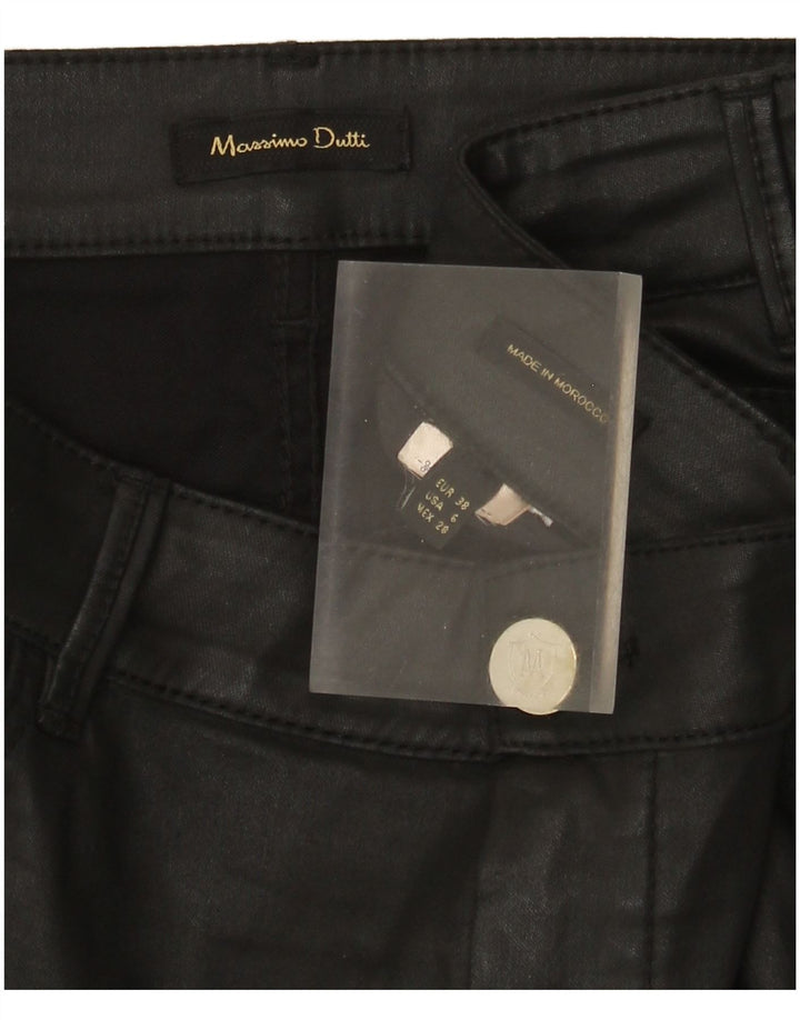 Massimo Dutti Fusta Creion Femei EU 38 Mic W28 Negru