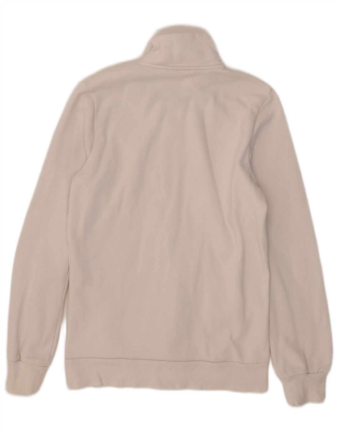 Jachetă de top pentru trening Puma pentru femei, UK 12, bumbac alb mediu