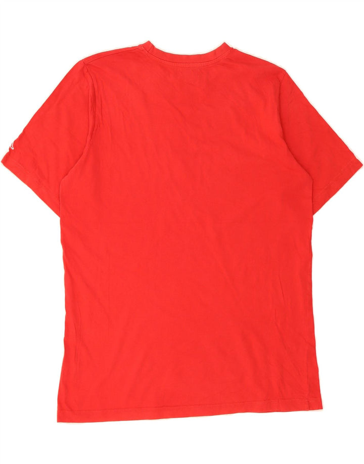 KAPPA Mens Graphic T-Shirt Top Large Red Vintage Kappa and Second-Hand Kappa from Messina Hembry 