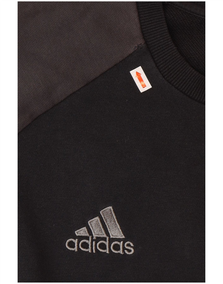 Hanorac pentru bărbați ADIDAS Jumper XL, bumbac color bloc negru