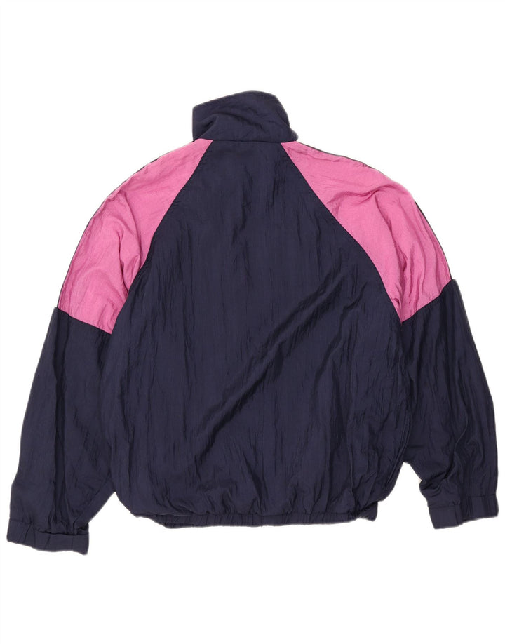 Jachetă de top pentru trening KAPPA cu grafică pentru băieți 13-14 ani, albastru bleumarin