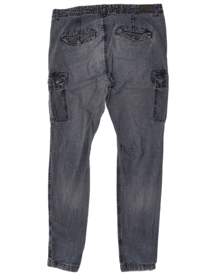 Blugi Cargo Skinny Superdry pentru bărbați W34 L34 Bumbac albastru