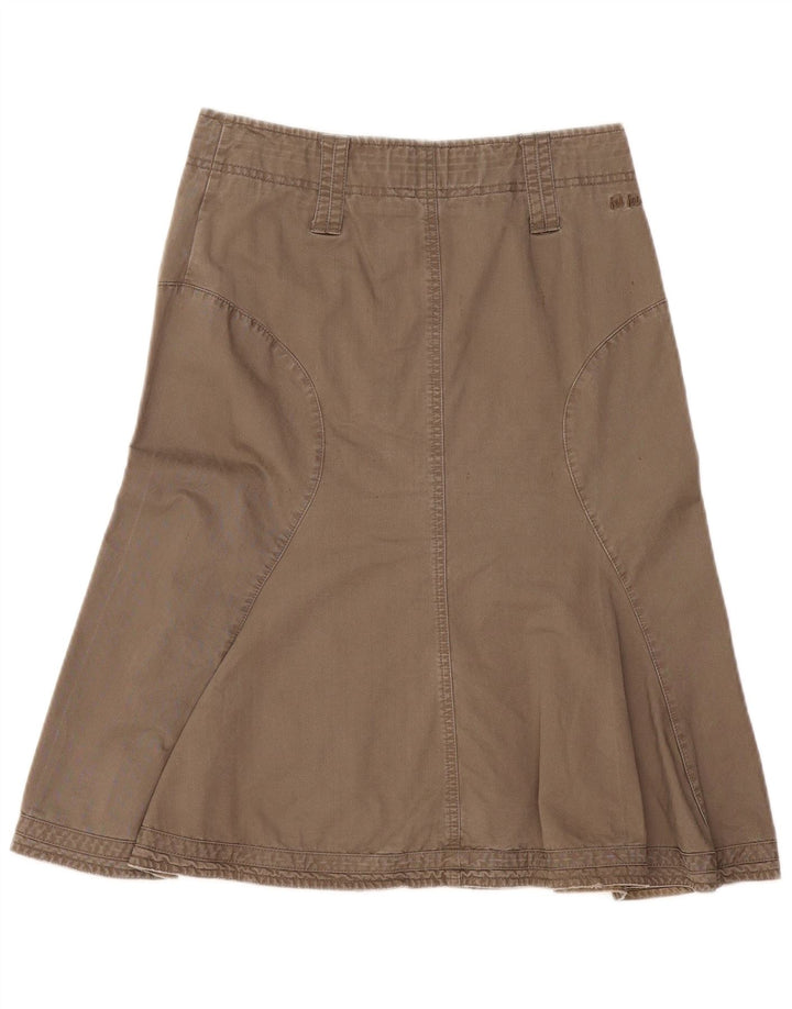 FAT FACE Fustă A-Line pentru femei UK 8 Small W30 Khaki