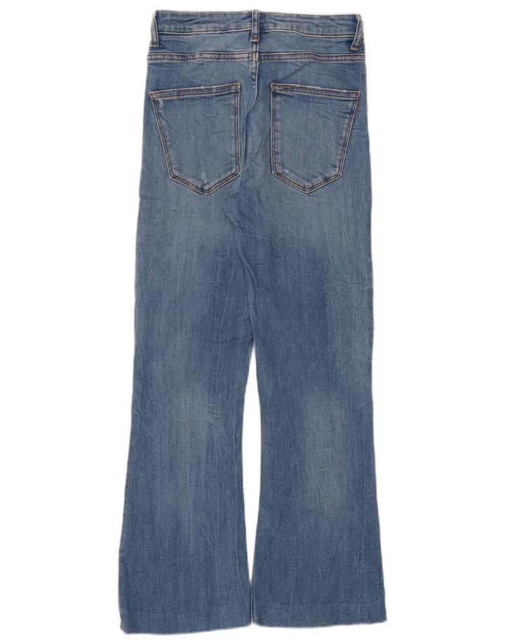 Blugi Zara Femei Bootcut EU 36 XS W26 L26 Albastru