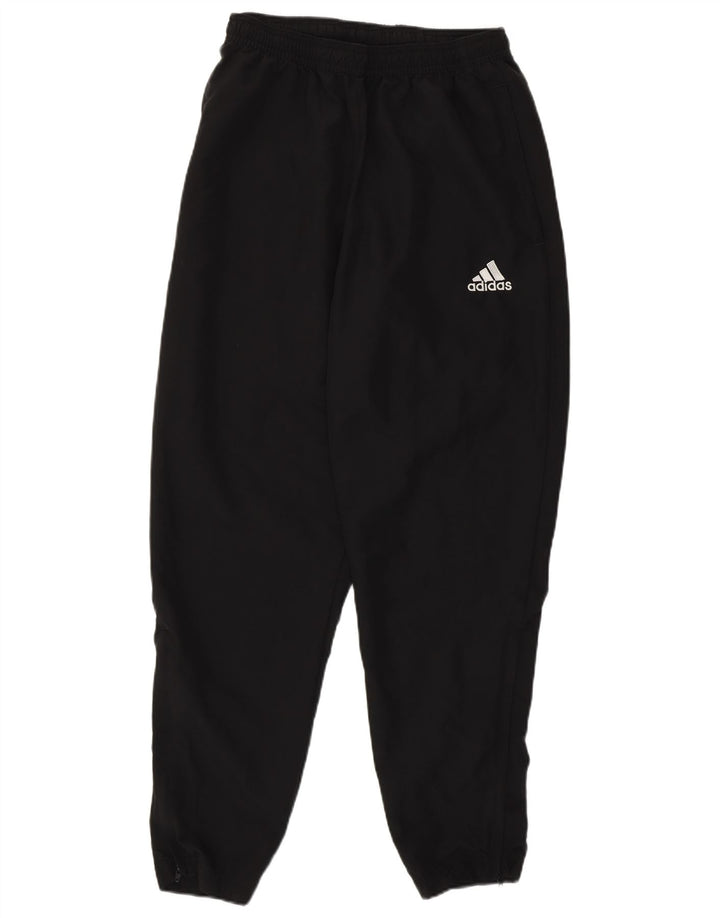 Pantaloni de trening Adidas Aeroready pentru femei, poliester mediu negru