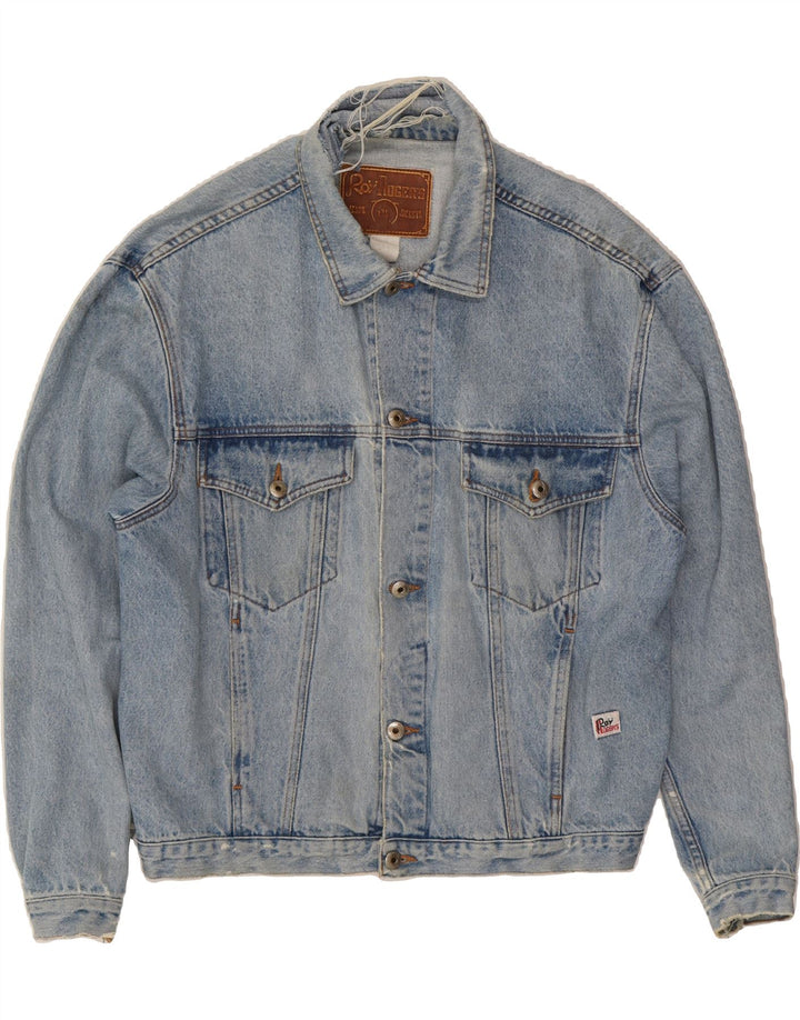 ROY ROGERS Jachetă de blugi pentru bărbați UK 38 Medium Blue