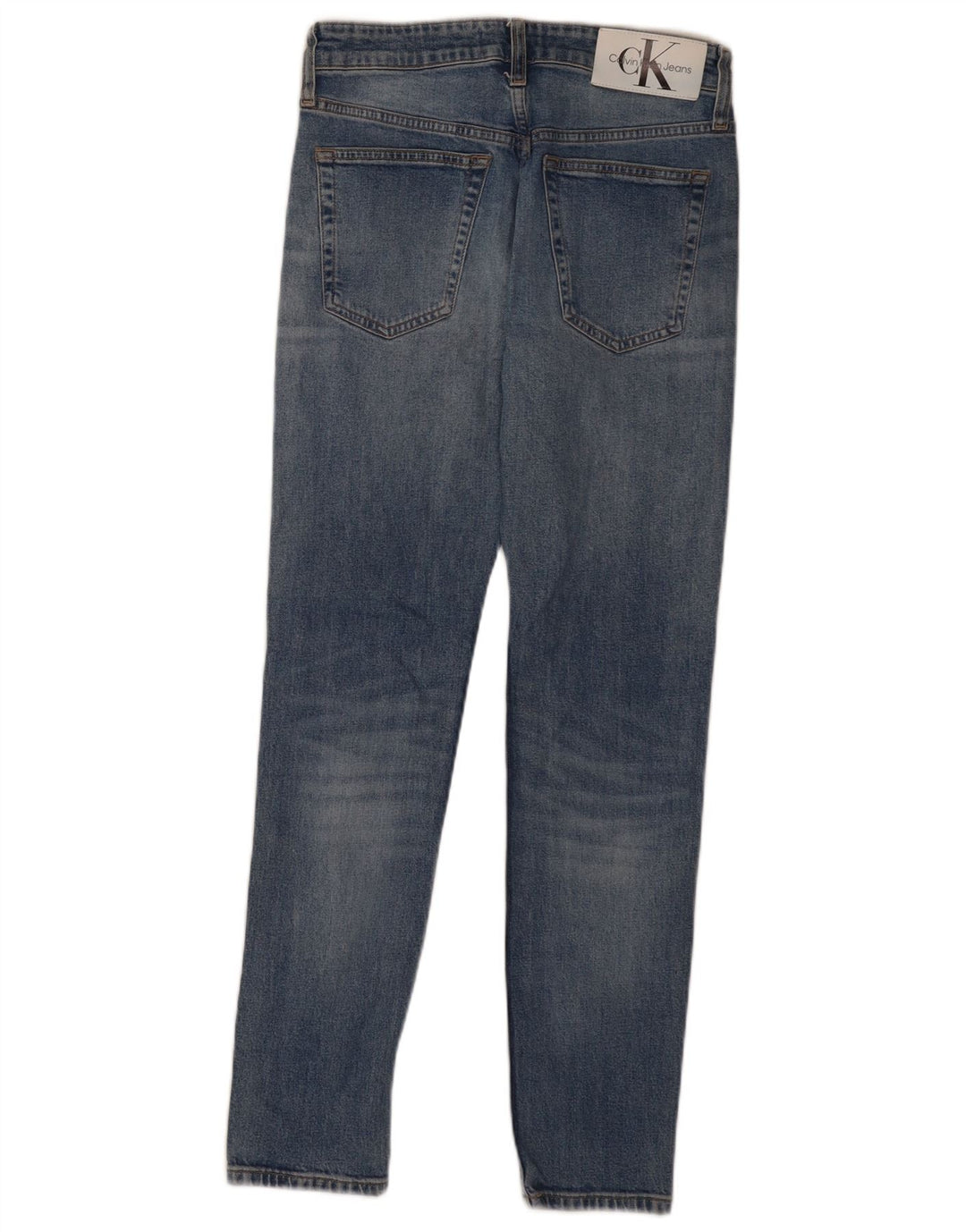 Blugi skinny pentru bărbați Calvin Klein W28 L30 albastru