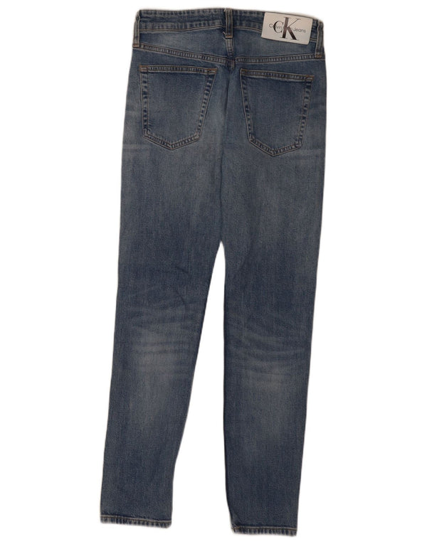 Blugi skinny pentru bărbați Calvin Klein W28 L30 albastru