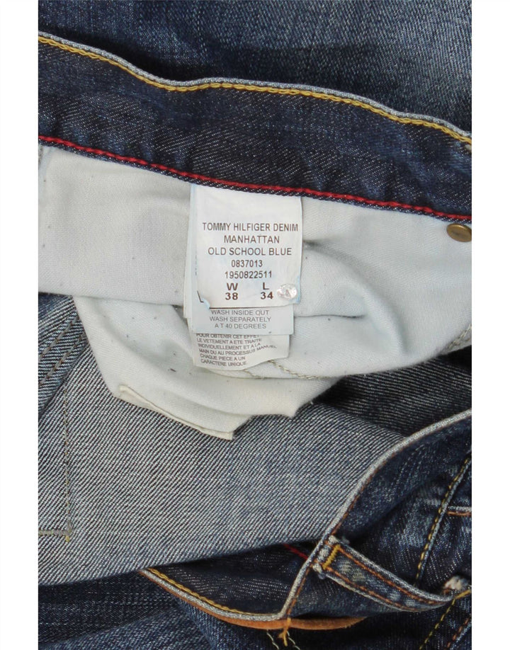 Blugi pentru bărbați Tommy Hilfiger Manhattan Bootcut W38 L34 Bumbac albastru
