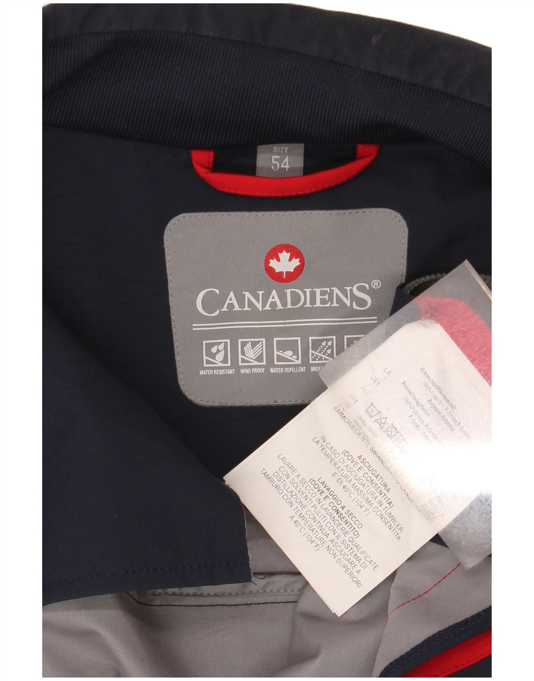 Bomber pentru bărbați CANADIENS IT 54 2XL Poliester bleumarin