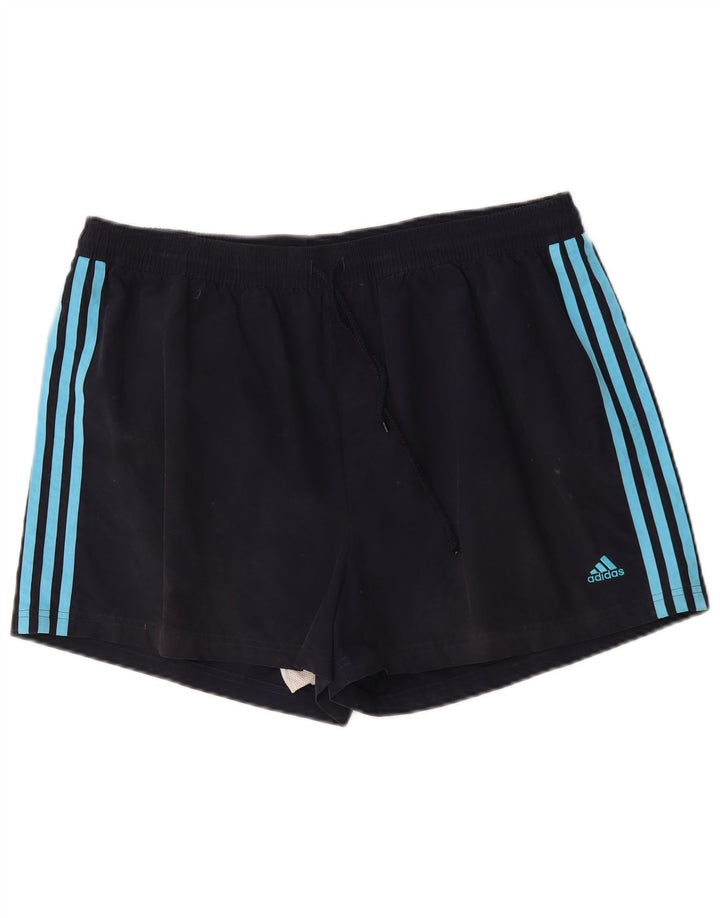 Pantaloni scurți de înot Adidas pentru bărbați 2XL poliester bleumarin