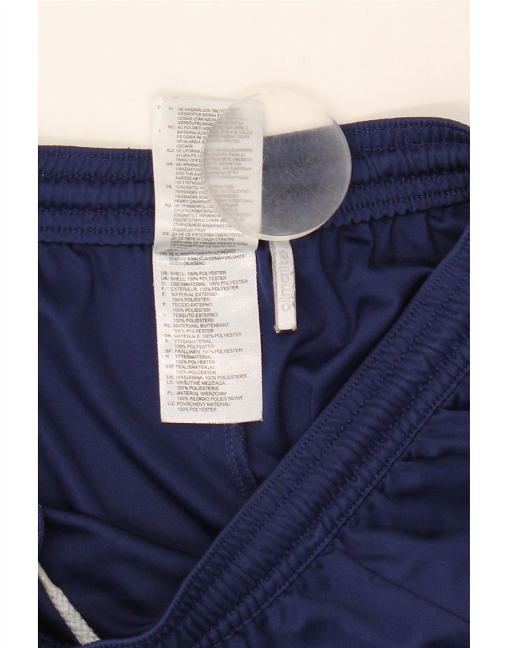 Pantaloni scurți sport pentru bărbați Adidas Climalite, mici, bleumarin, poliester color bloc