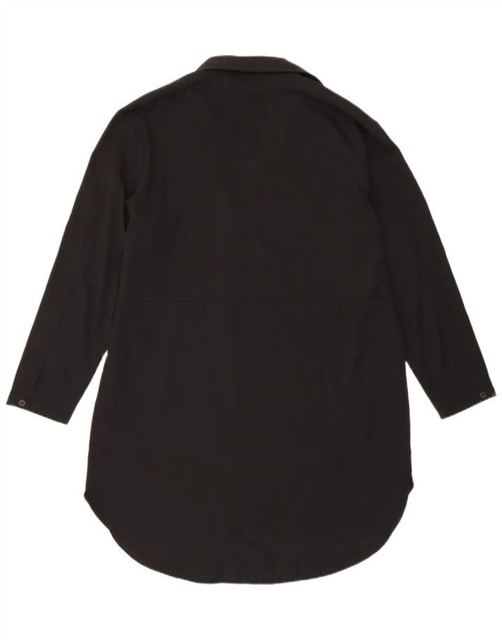 FRENCH CONNECTION Cămașă cu paragate pentru femei UK 8 Small Black