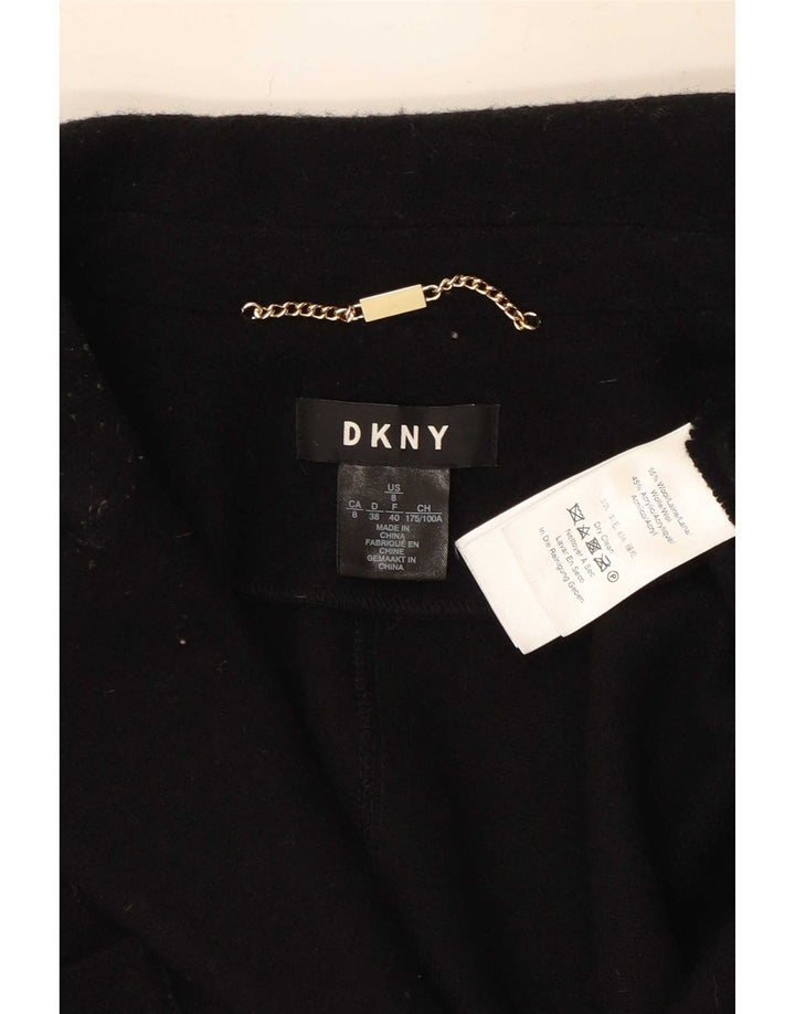 Pardesiu Dkny pentru femei US 8 Medium Negru Lână