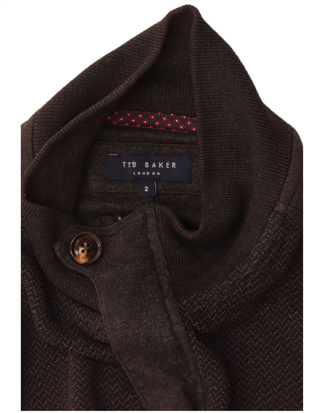 Pulover cardigan pentru bărbați Ted Baker Mărimea 2, gri mic