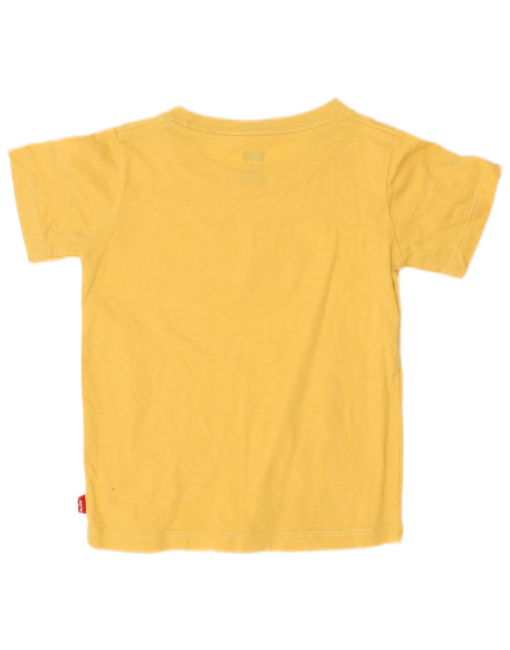 Tricou grafic Levi's pentru baieti Top 2-3 ani galben