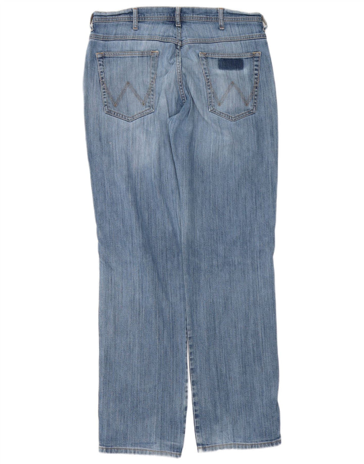 WRANGLER Blugi pentru bărbați Utah drepte W34 L34 bumbac albastru