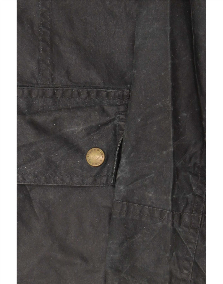 Jachetă pentru femei Barbour din bumbac cerat UK 10 Small Black