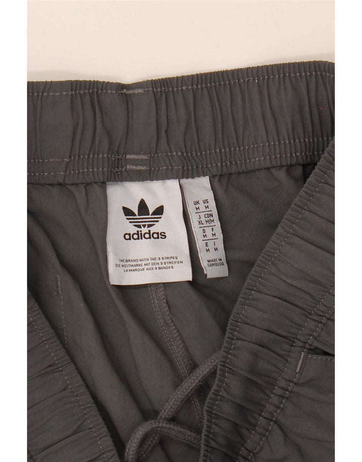 Pantaloni de trening Adidas Cargo pentru bărbați Pantaloni de jogging Gri mediu Poliamidă
