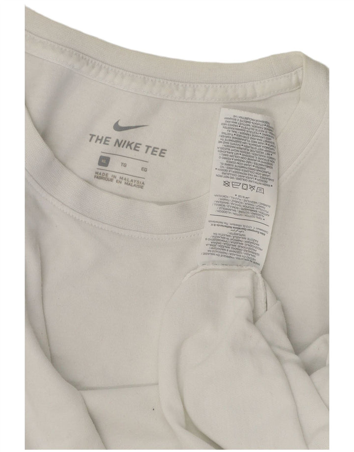 Tricou pentru bărbați Nike Top XL Bumbac alb