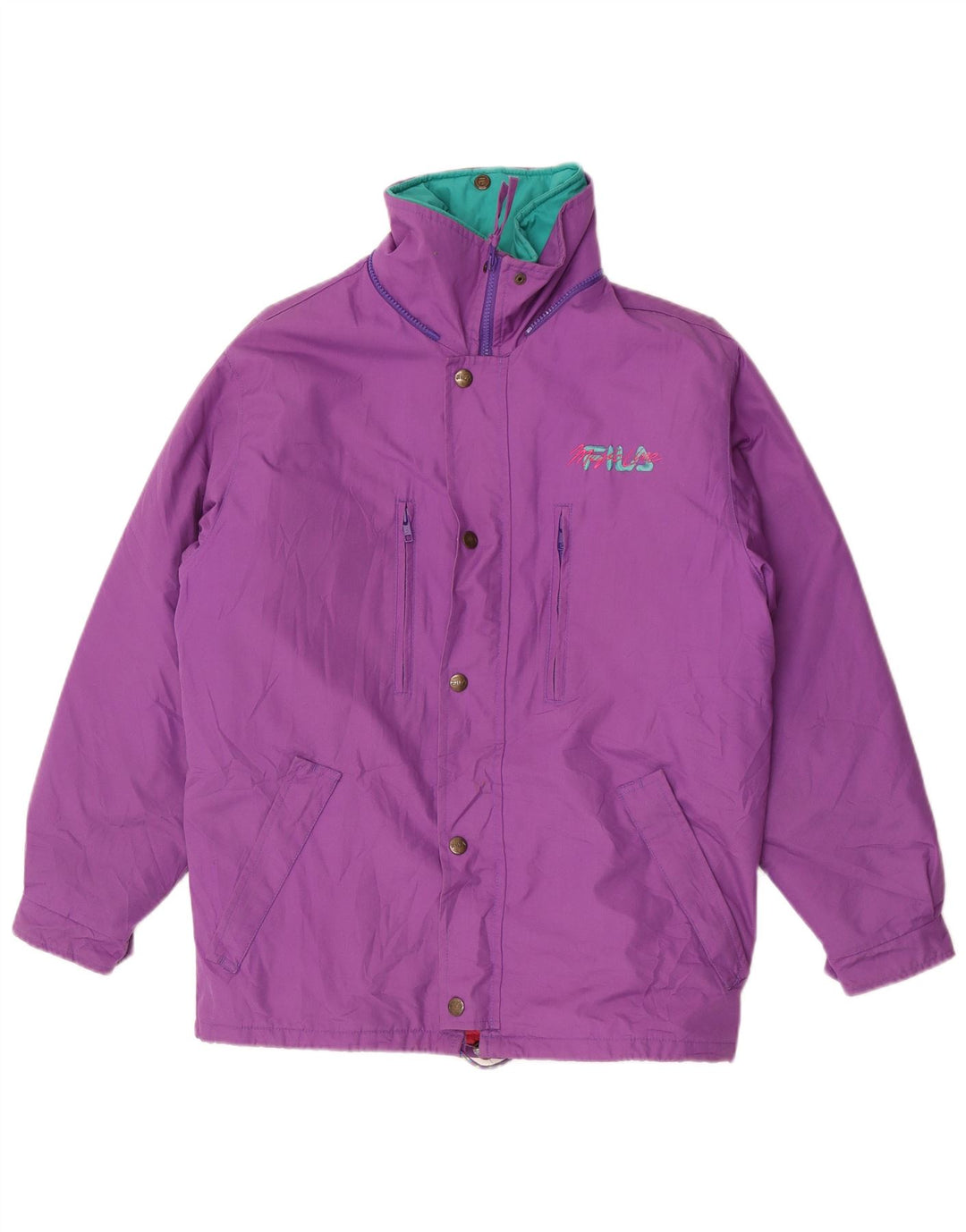 Jachetă căptușită pentru bărbați Fila Loose Fit IT 44 XS Violet