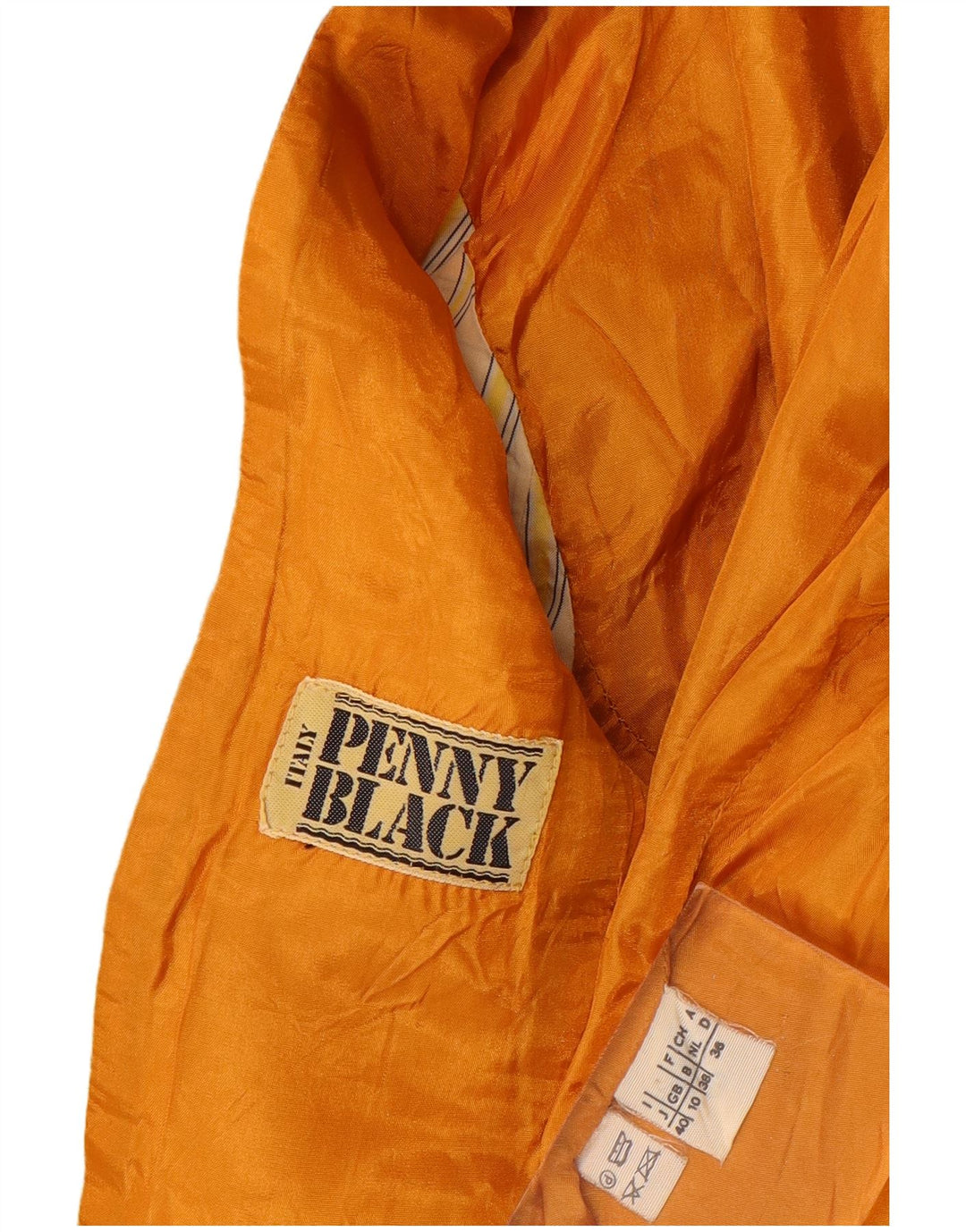 PENNY BLACK Sacou blazer pentru femei cu 2 nasturi UK 10, galben mic, color block