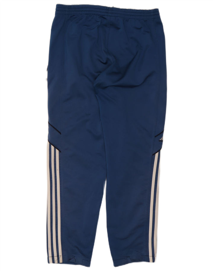 Pantaloni de trening Adidas pentru bărbați Joggeri, poliester albastru mediu