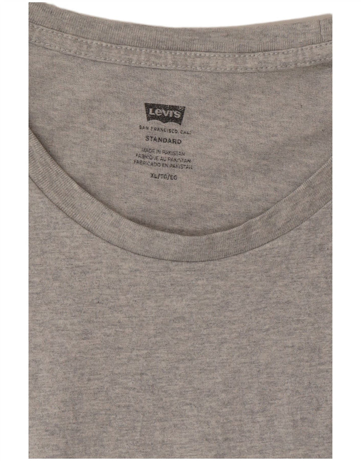 Tricou standard pentru bărbați Levi's Top XL gri