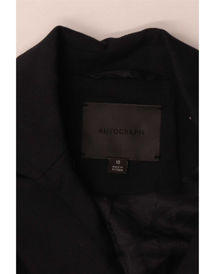 Jachetă pentru femei Marks & Spencer Autograph Blazer UK 10 Small Bleumarin