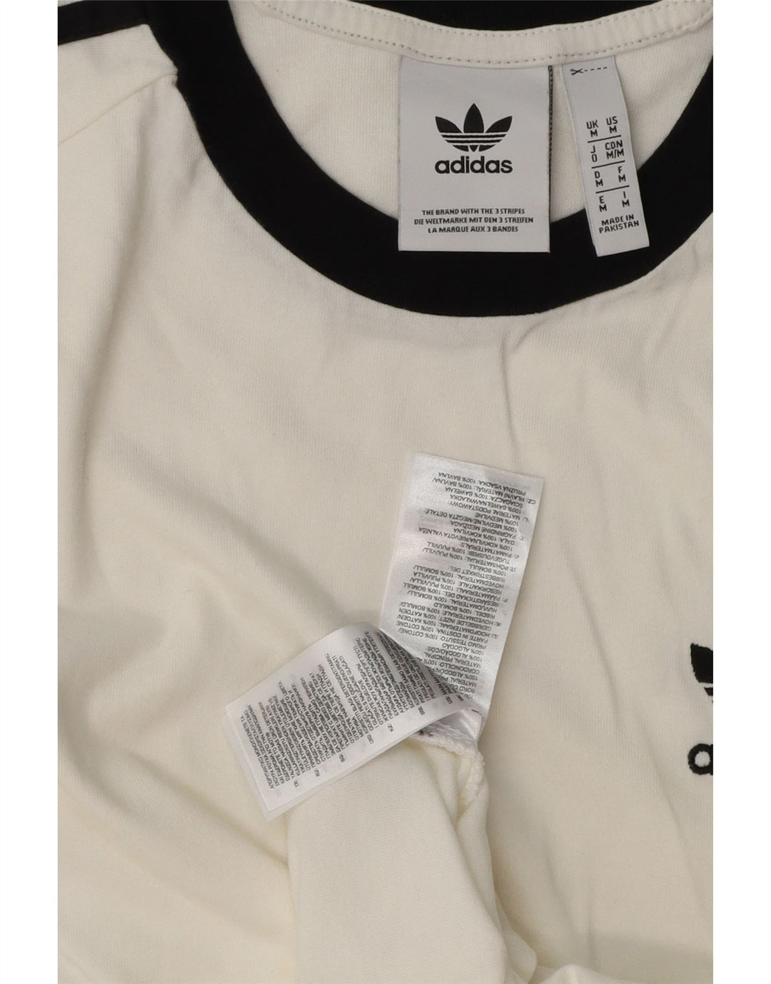Tricou pentru bărbați ADIDAS Top Medium Alb Bumbac