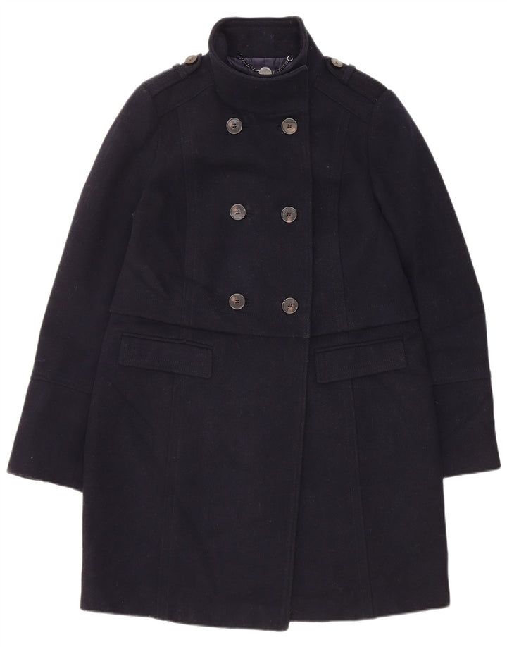 Palton dublu pentru femei Marks & Spencer UK 12 Medium Bleumarin