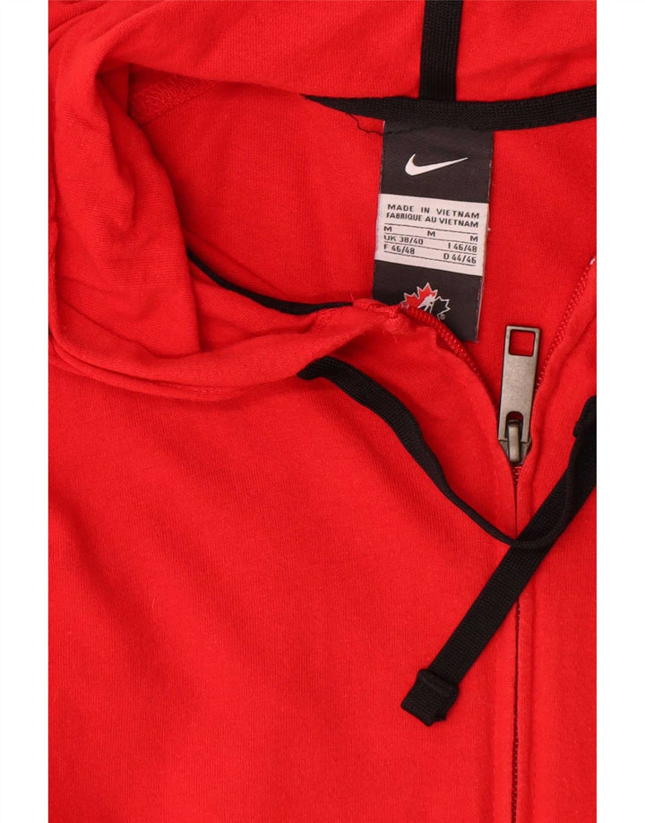 Pulover Nike pentru bărbați Canada Graphic Zip Hoodie, bumbac roșu mediu