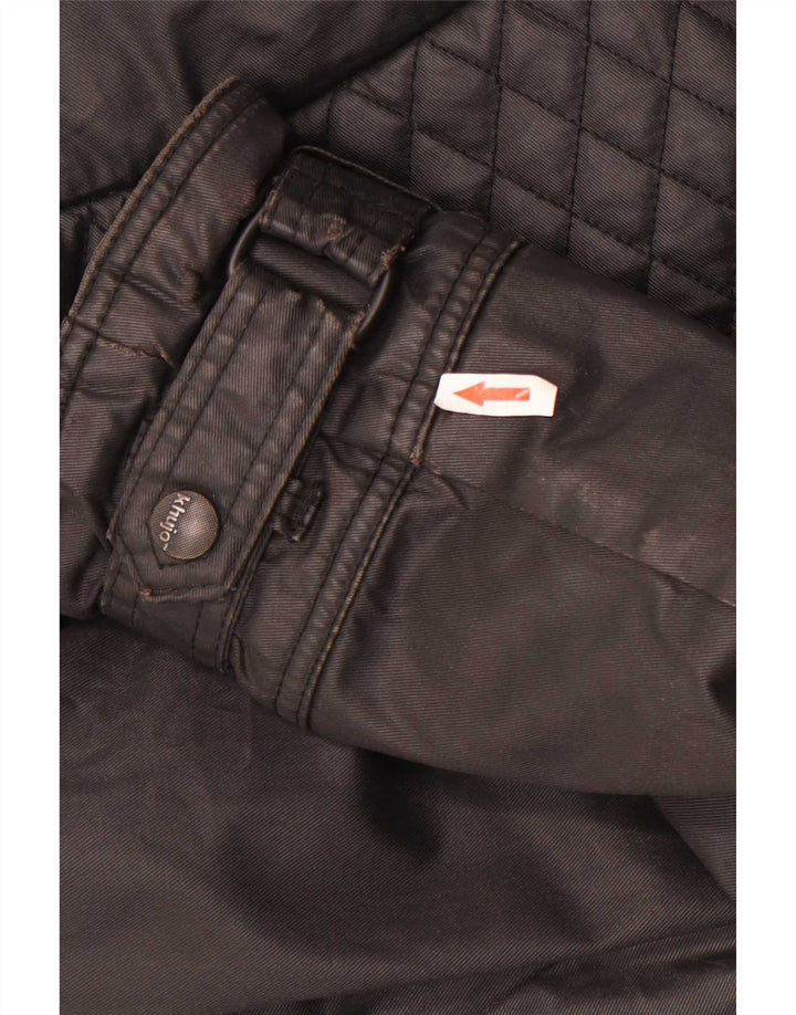 Trench pentru femei KHUJO UK 18 XL Poliester negru