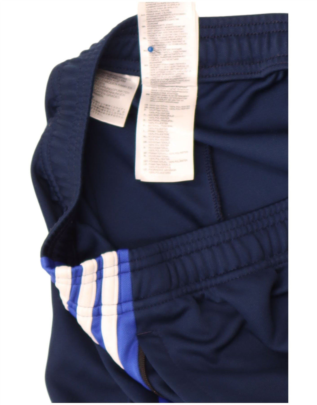 Pantaloni de trening Adidas Climalite pentru bărbați XL poliester bleumarin
