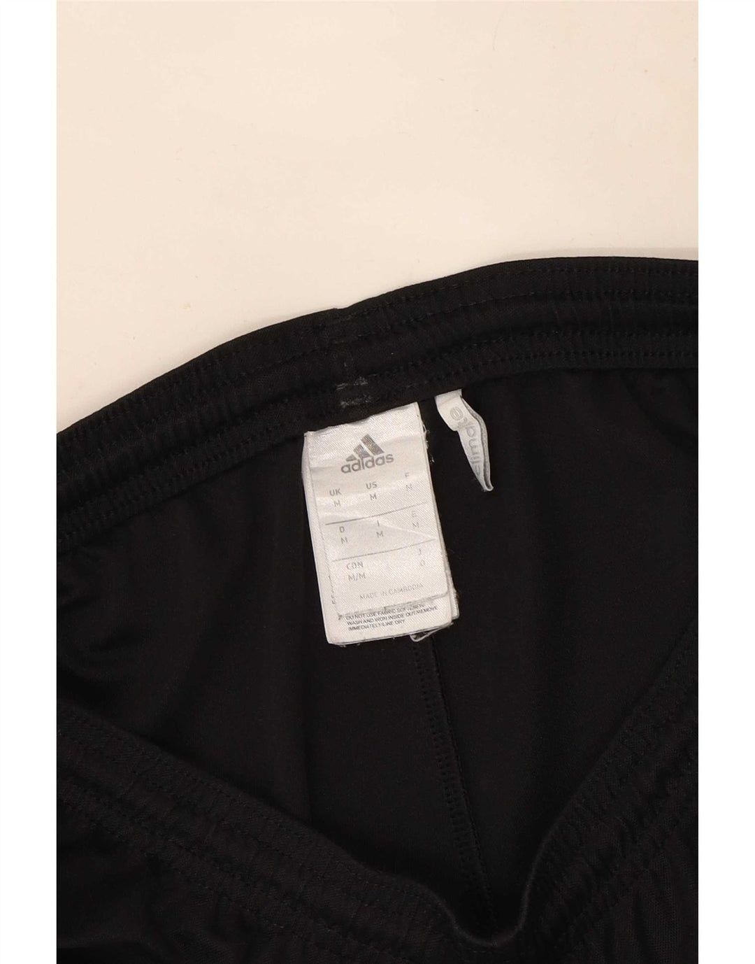Pantaloni scurți sport pentru bărbați Adidas Climalite, poliester mediu negru