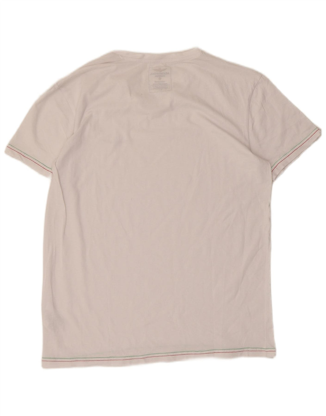 AERONAUTICA MILITARE Tricou pentru femei Top UK 18 XL Bumbac alb