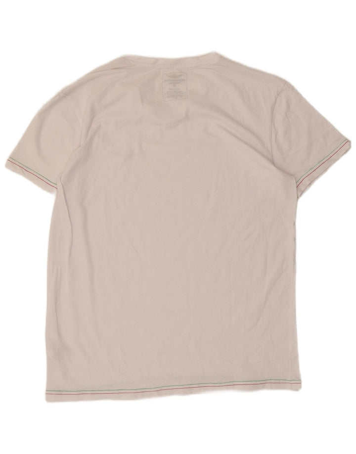 AERONAUTICA MILITARE Tricou pentru femei Top UK 18 XL Bumbac alb