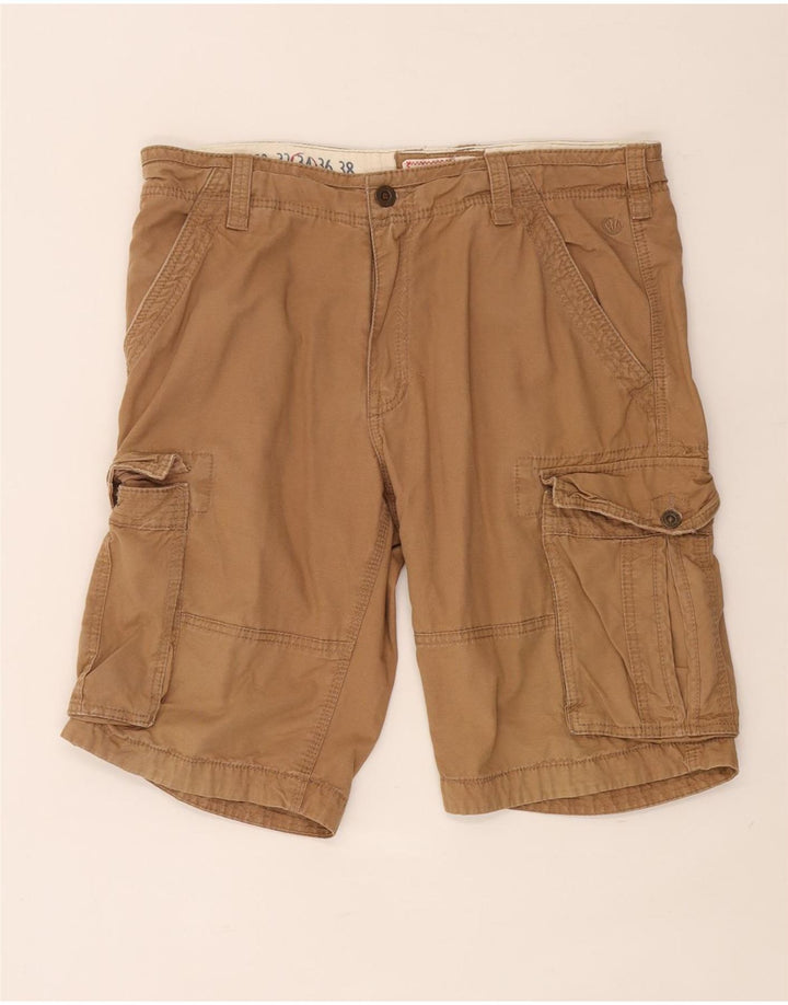 Pantaloni scurți cargo pentru bărbați Fat Face W34, bumbac maro mare